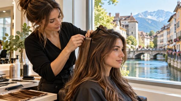 Guide des techniques d’extensions adhésives à Annecy
